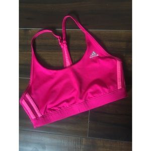 Dark pink/Hot pink Reversible Sports Bra